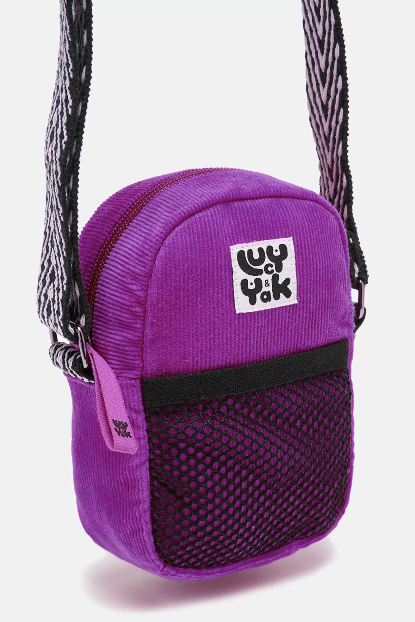Brady Bag: Organic Corduroy - Hollyhock Purple-Lucy & Yak Sale