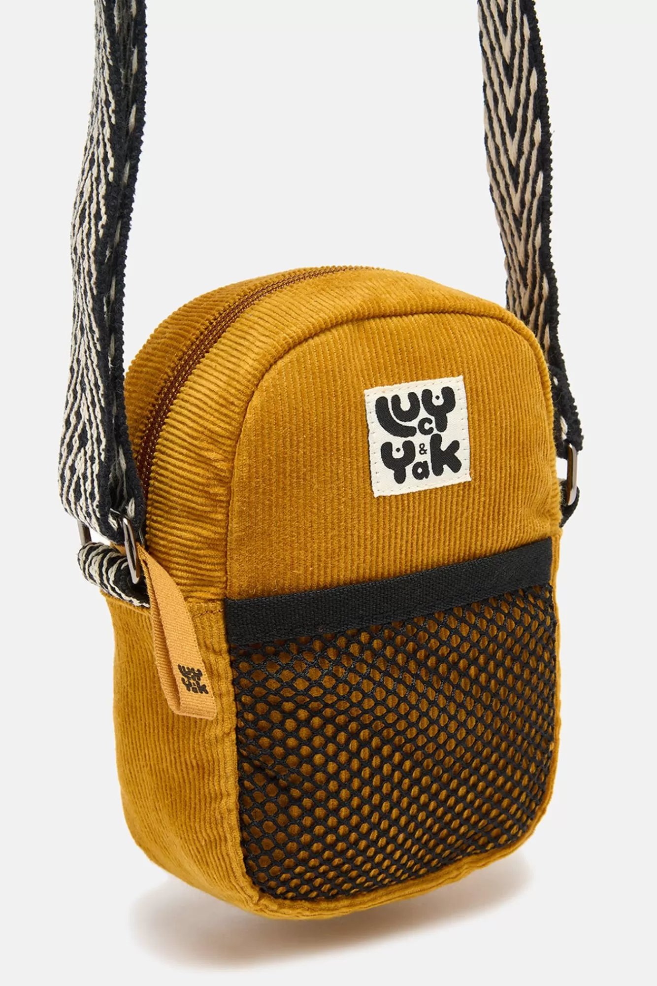 Brady Bag: Organic Corduroy - Mustard-Lucy & Yak Fashion