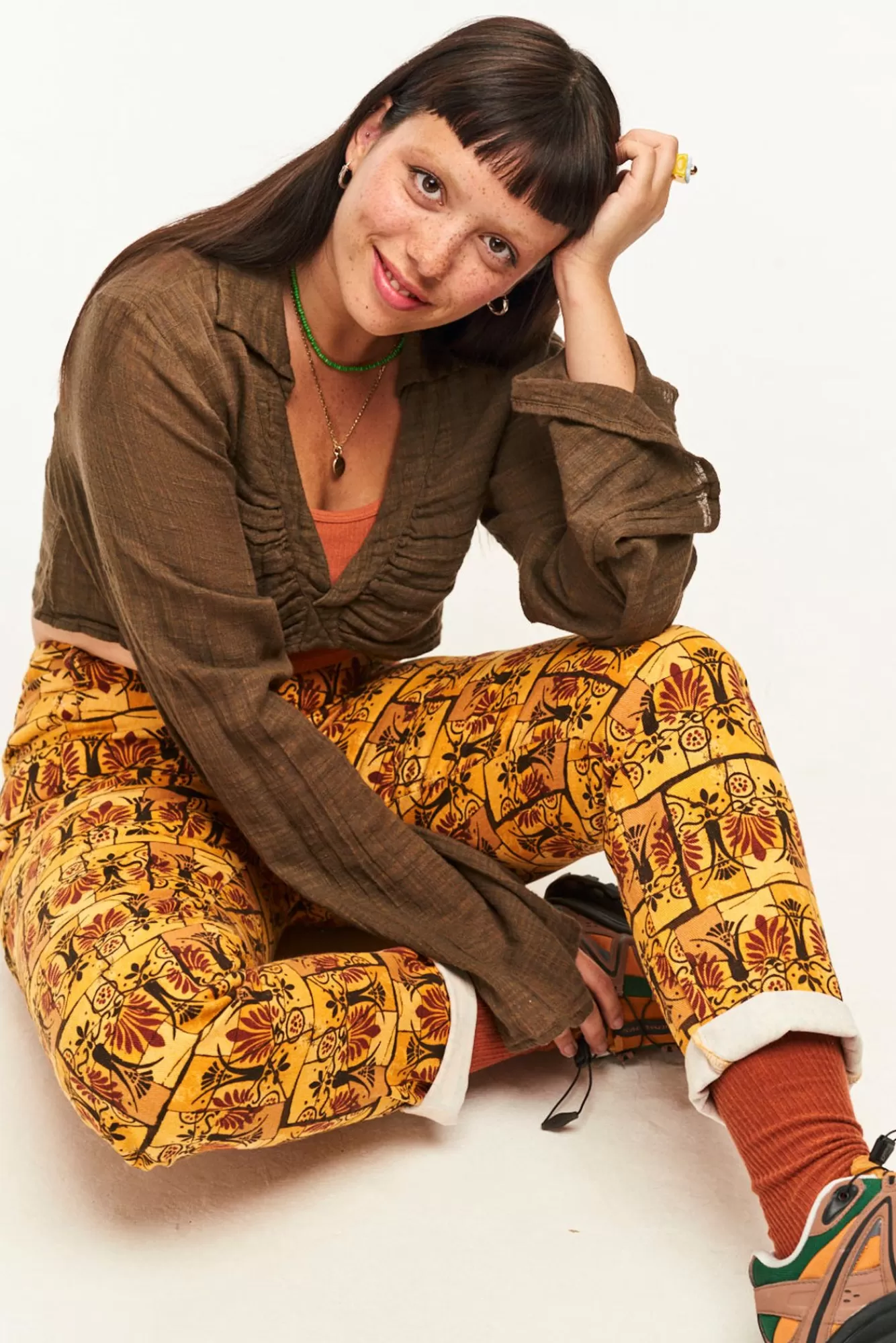 Dana Mom Jeans: Organic Twill - Estelle-Lucy & Yak Online