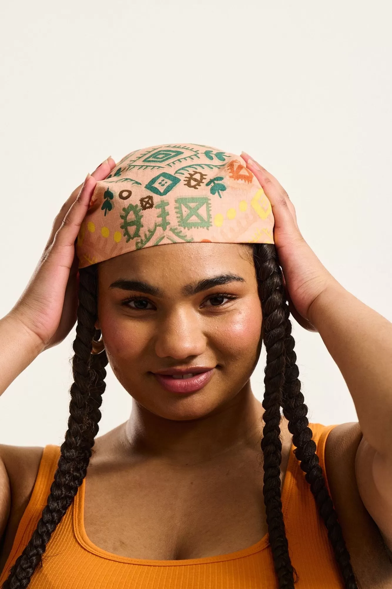 Headscarf: Deadstock Fabric - Argan-Lucy & Yak Store