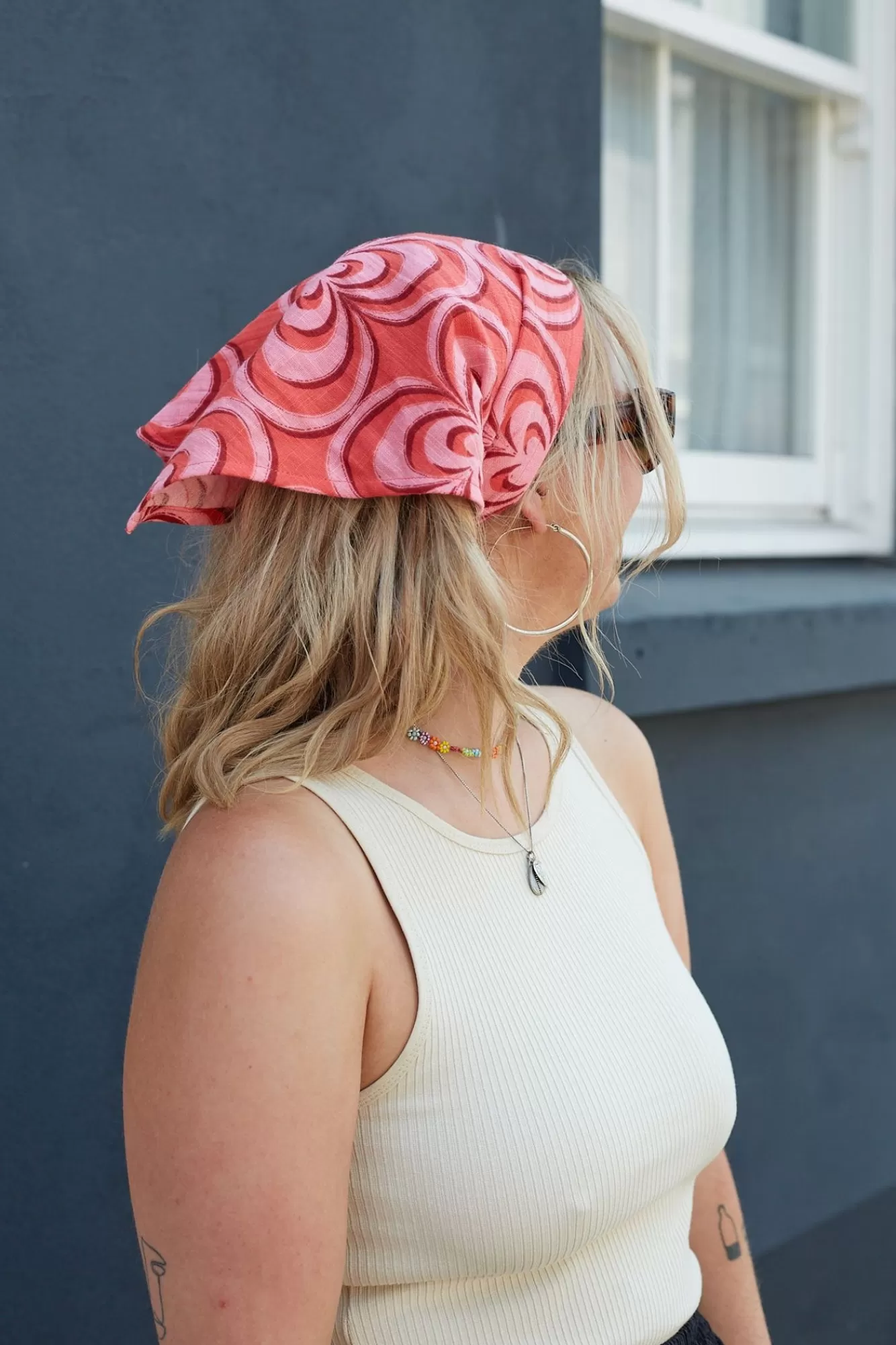 Headscarf: Deadstock Fabric - Helena-Lucy & Yak Shop