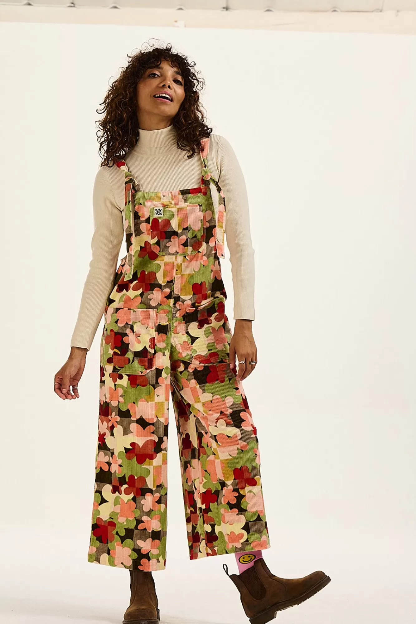 Jenny Dungaree: Organic Corduroy - Alice-Lucy & Yak Fashion